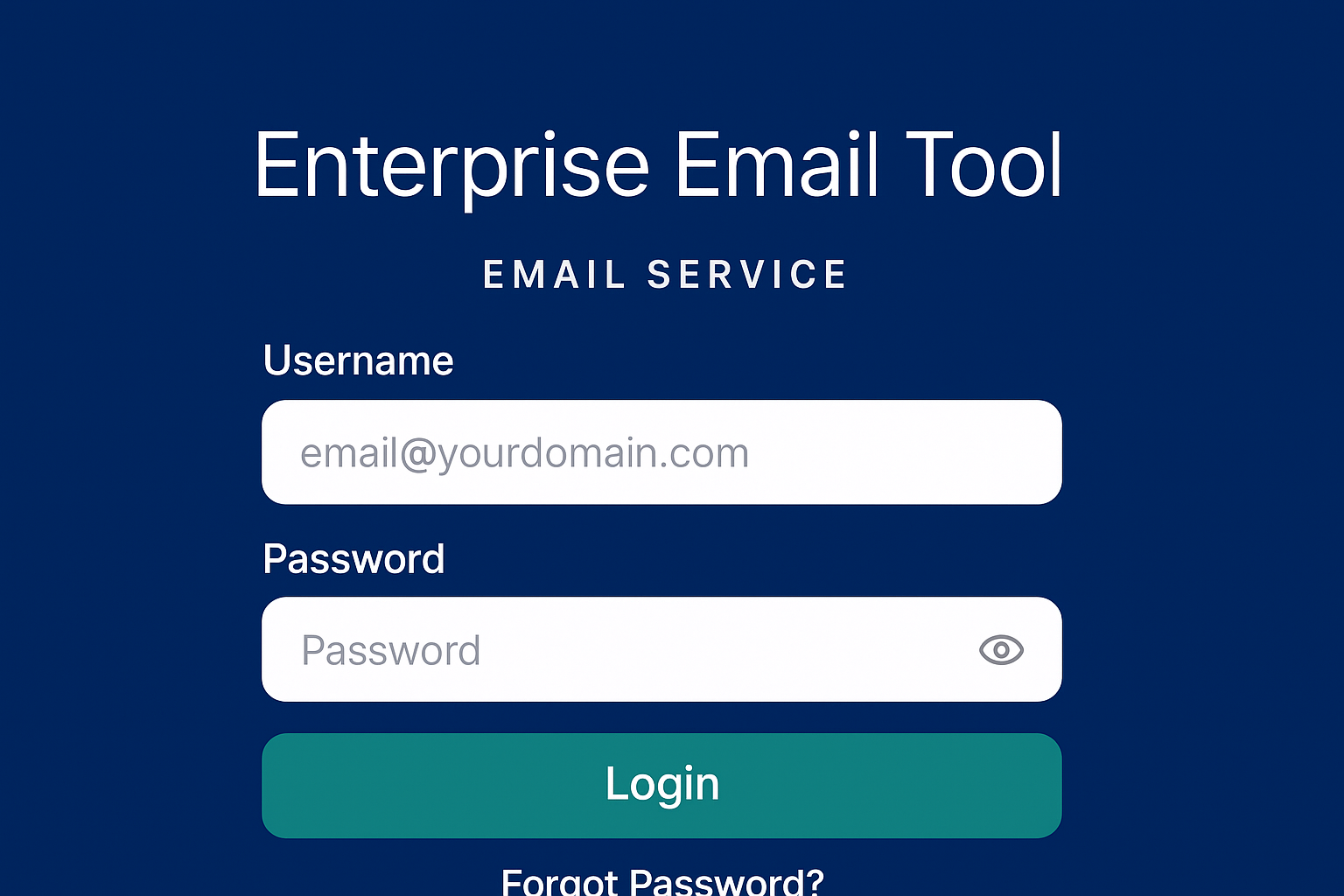 Enterprise Email Configuration Tool - Automated email setup system that reduced configuration time from 30-60 minutes to under 2 minutes. Built with FastAPI backend, intelligent DNS detection, and multi-platform clients.
